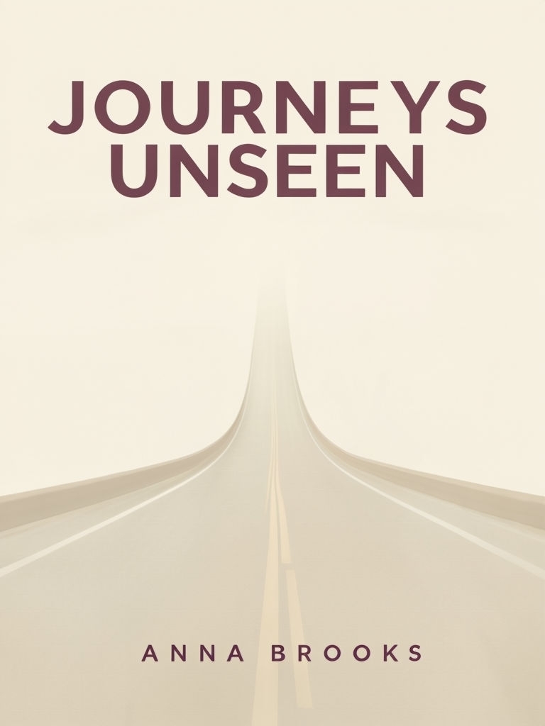 Minimalist Winding Road Journey Design for EBook Cover