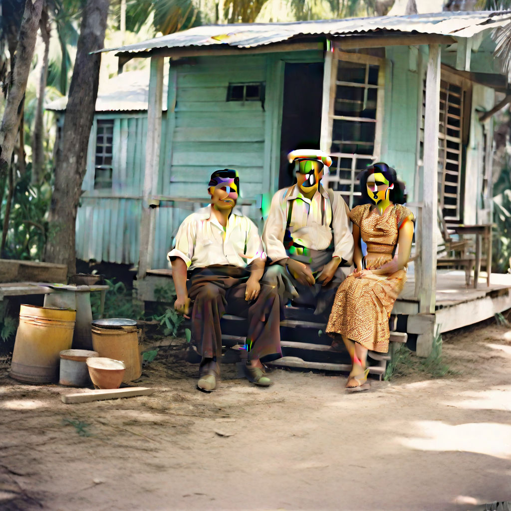 Ladakh Ma and Pa Kettle film still starter house indigenous by