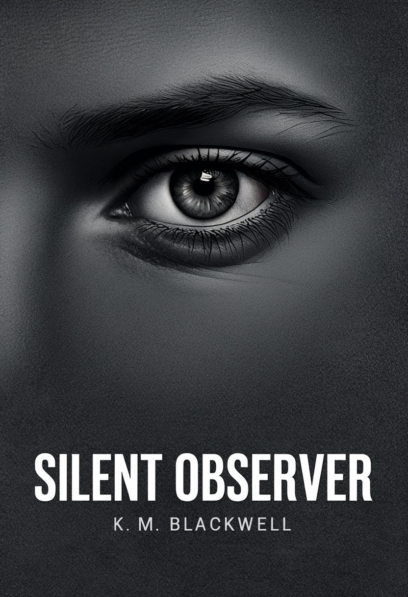 Silent Observer Eye Catching Thriller Logo