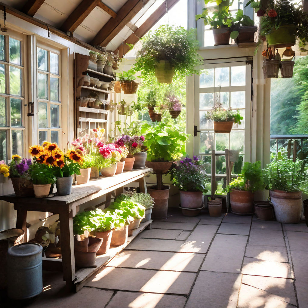 An old garden potting shed interior by Alan Bedding - Playground