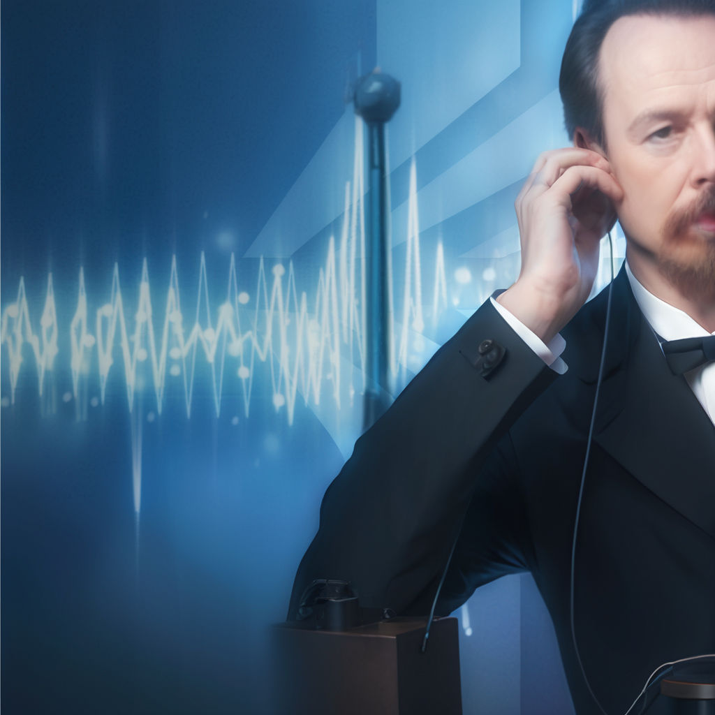 Background with beautiful frequency graph by Владимир Кочадыков