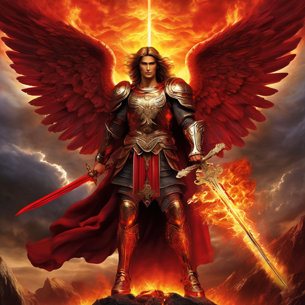 Archangel Michael by Michal Cohen - Playground