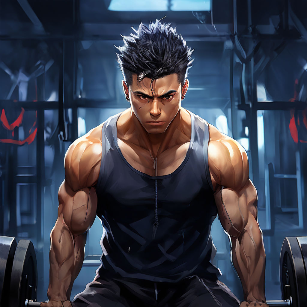 bodybuilder anime HD