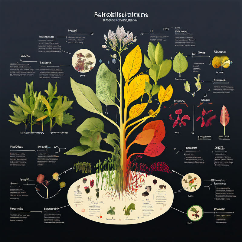 Detailed illustration of an elegant chart outlining the vari... by DK ...