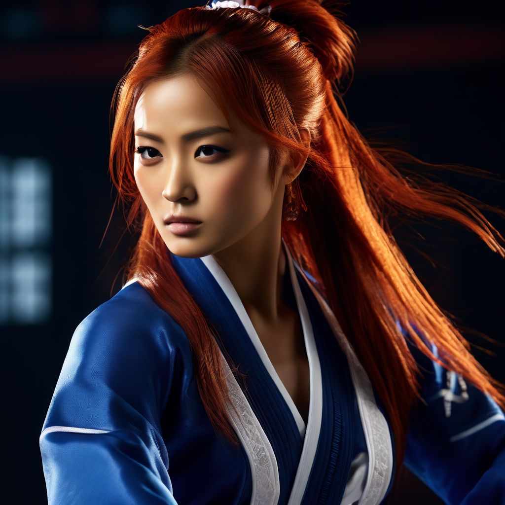 Jamie Chung as Kasumi from Dead or Alive by Jean Morel - Playground