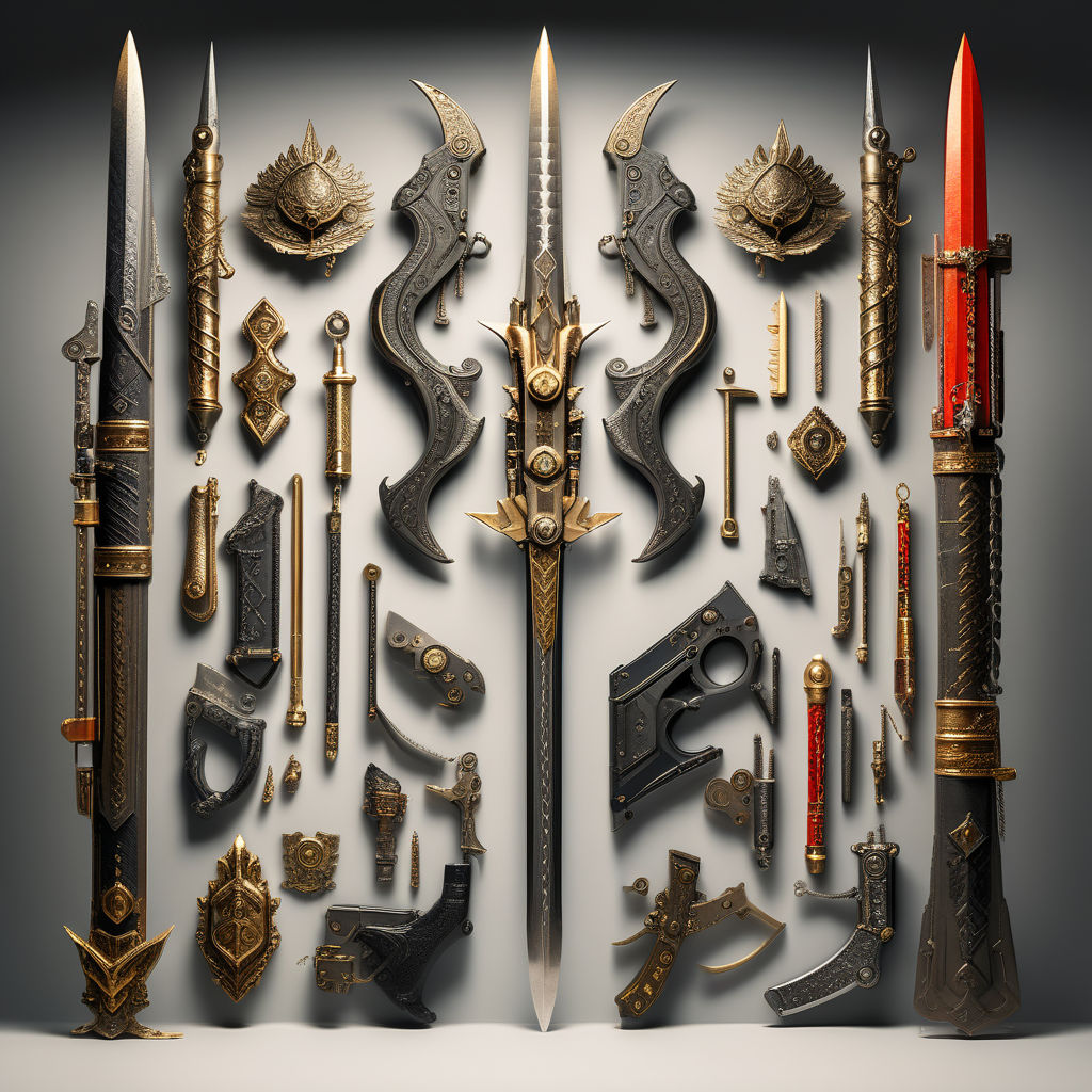 Weapons keeping together by Satyam Kumar Playground