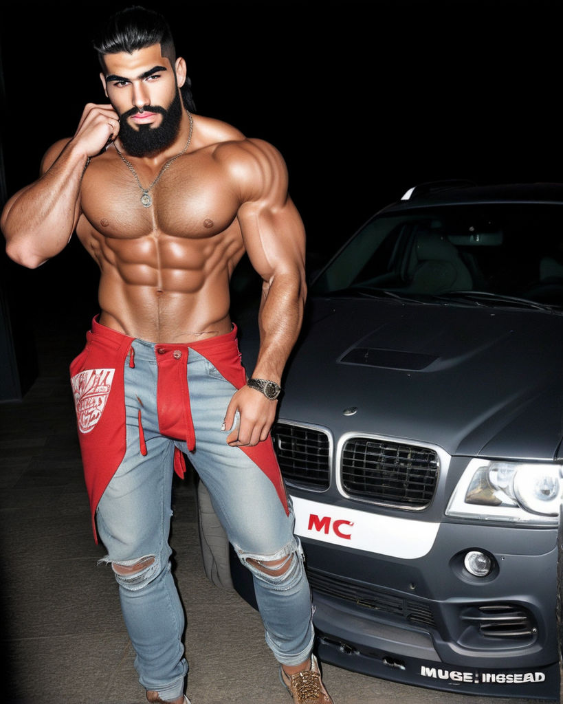 Arab bodybuilder