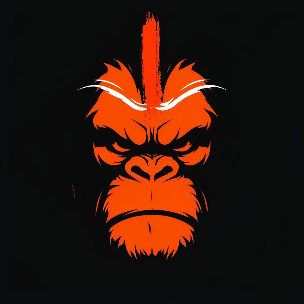 Mythical Simian Power Silhouette T-Shirt