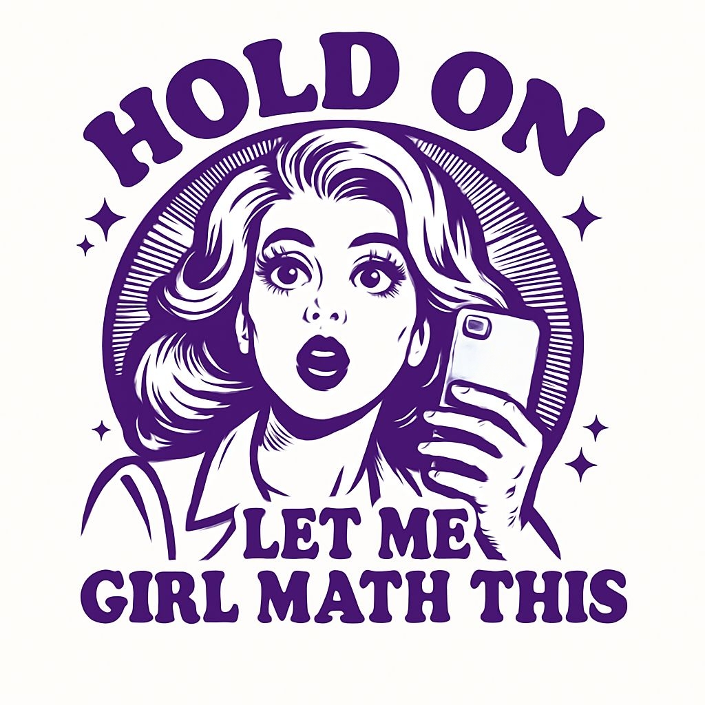 Retro Comic Style Woman with Smartphone T-Shirt