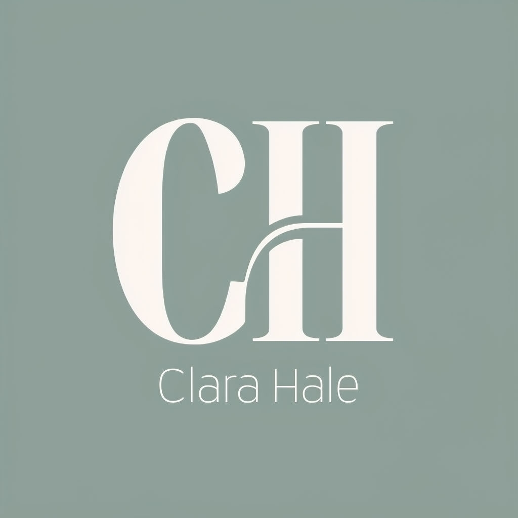 Sophisticated C H Minimalist Monogram Design for Personal Branding Monogram