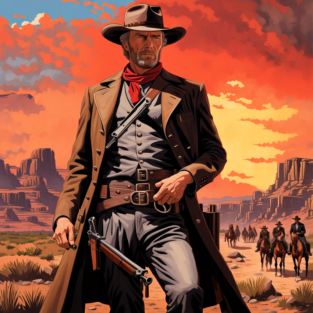 Clint Eastwood in the world of Red dead redemption 2 by cuzz soundz ...