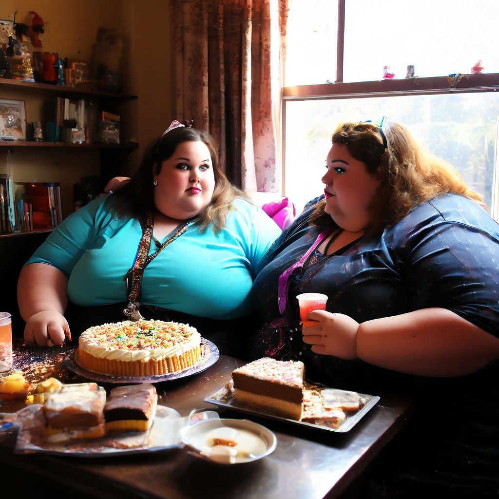 2 extreme obese ssbbw girls by Henry - Playground