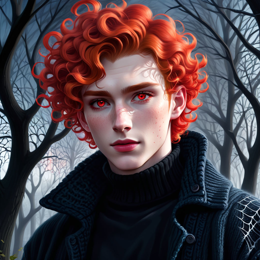 red-haired vampire boy