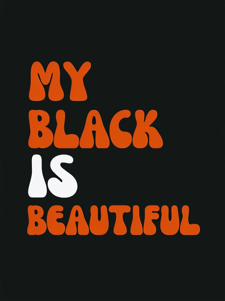 My Black is Beautiful Minimalist T-Shirt