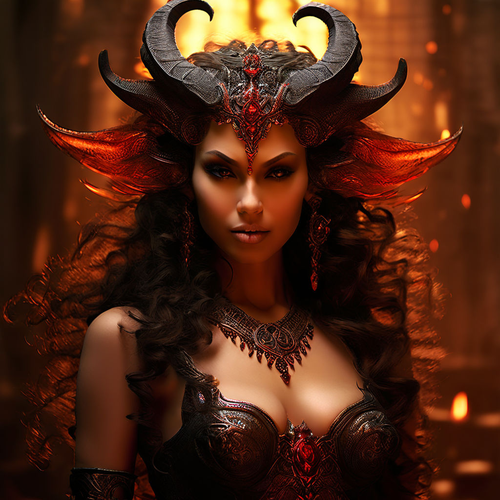 Queen of hell and demons