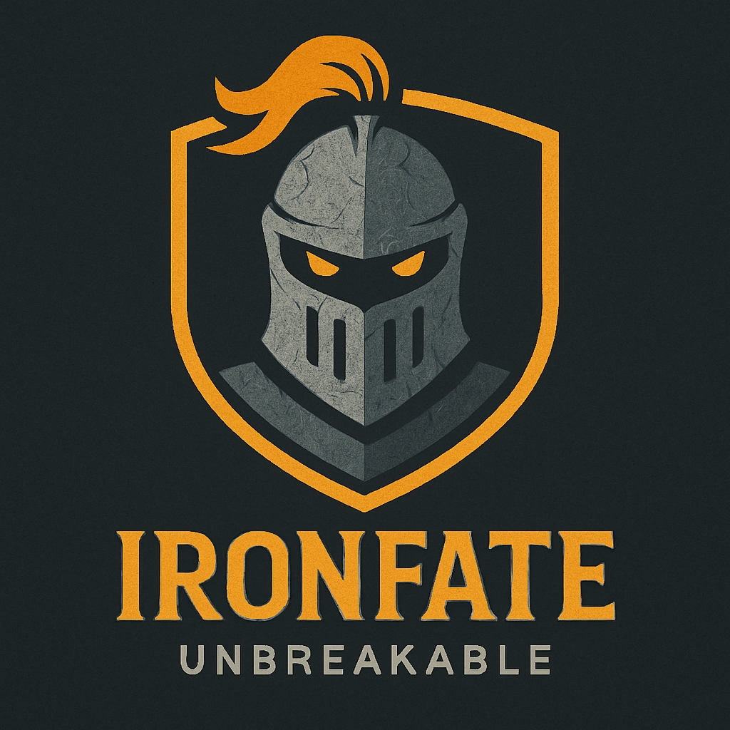 Fierce Medieval Knight Helmet Logo Design for Gaming or Sports Logo