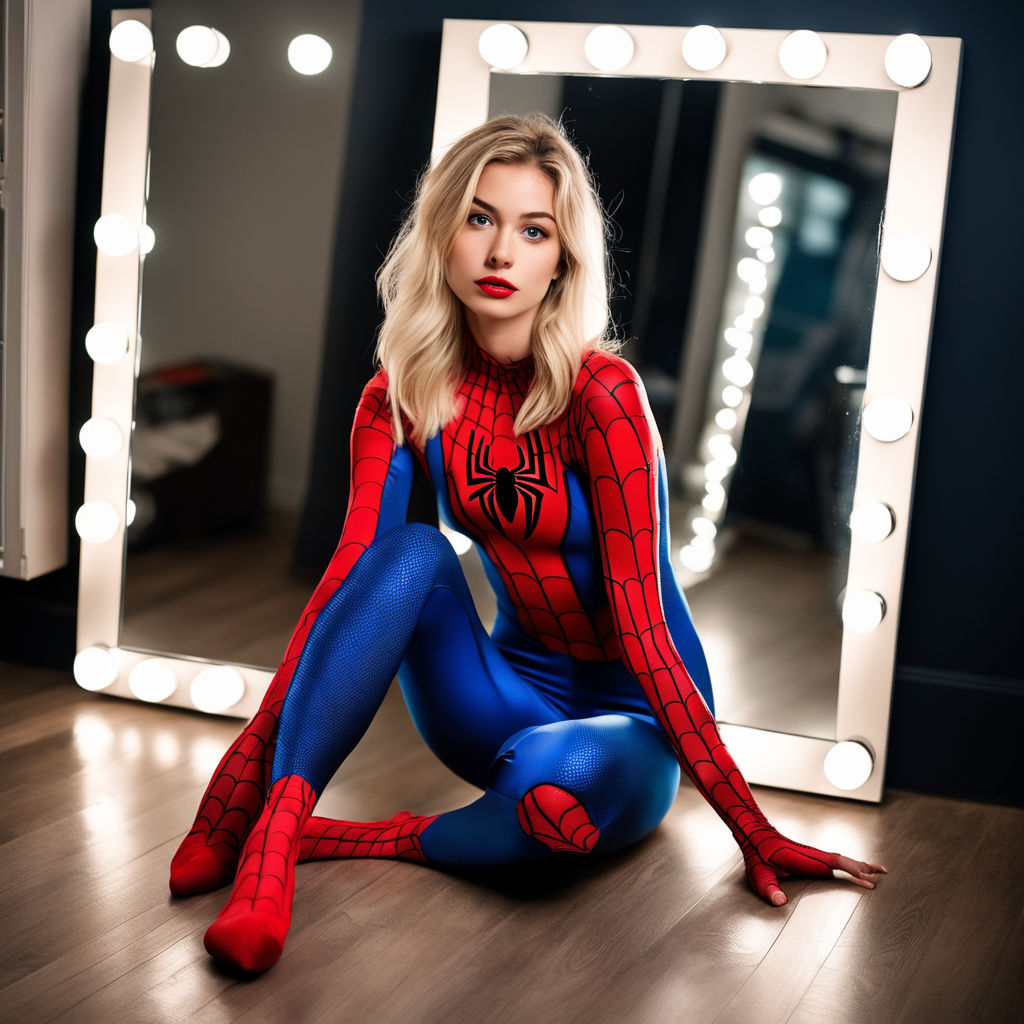 Woman in Spider Costume 🕷️🕸️