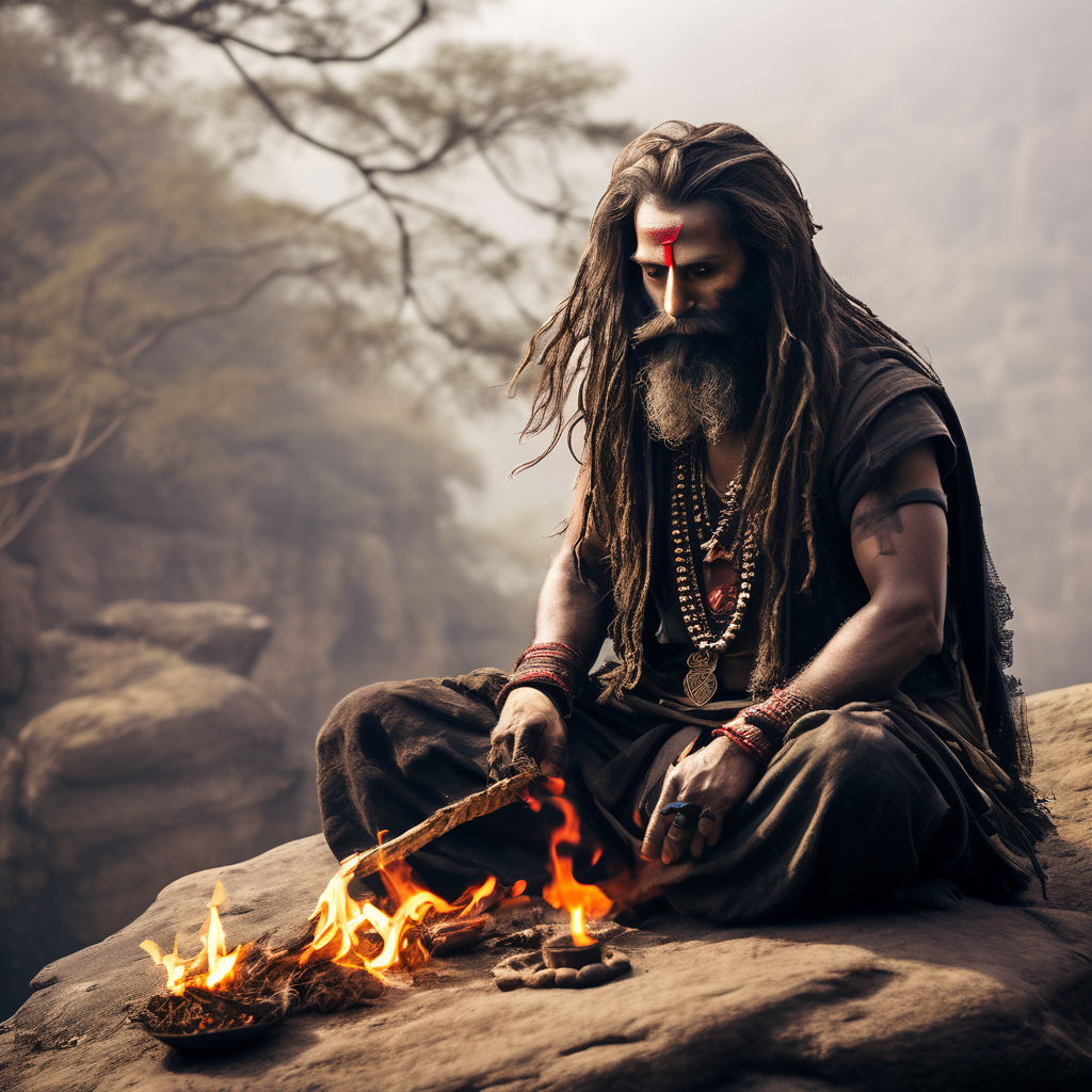 A ninja aghori by Fab Feathers Palakkad Playground