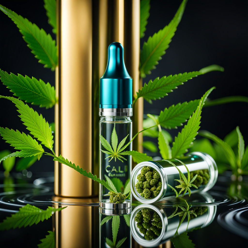 make a new cannabis vape product called Cali Dream, its a tall thin box, Miki Asai Macro photography, close-up, hyper detailed, trending on artstation, sharp focus, studio photo, intricate details, highly detailed, by greg rutkowski