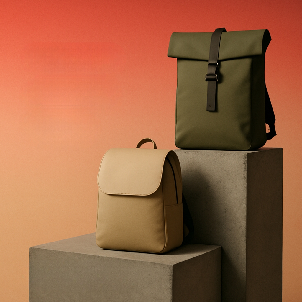 Minimalist Backpack Product Photography for Modern Style Ads