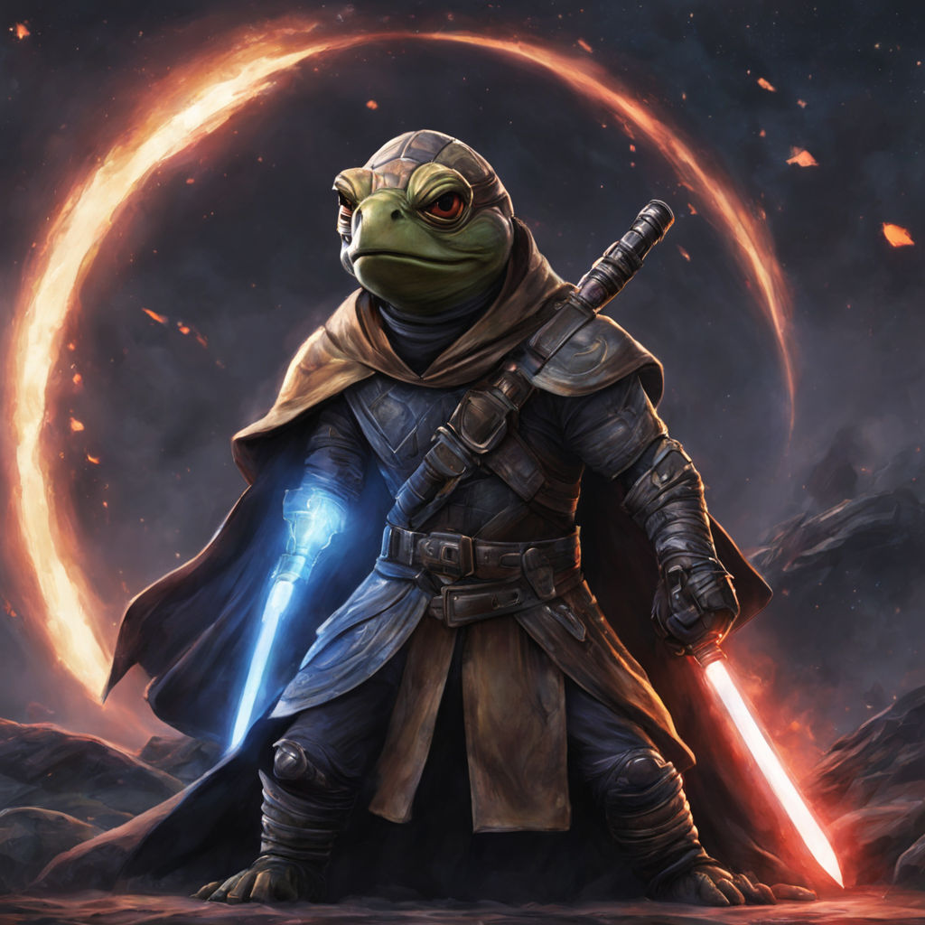 Create turtle jedi knight by Richárd Schermann - Playground