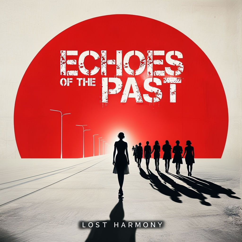 Echoes of the Past Minimalist Album Cover by Lost Harmony Spotify Album Cover