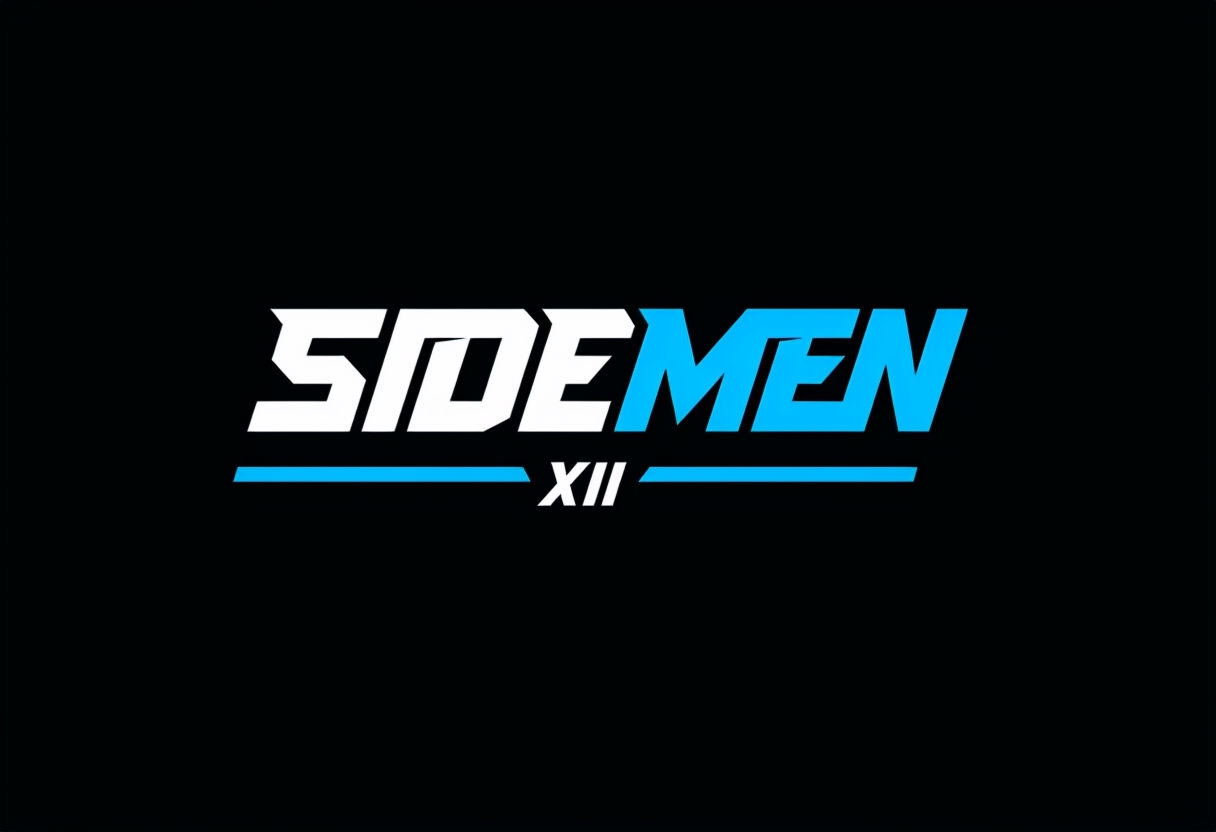 Bold Modern Side Men XIX Logo Design for Hats