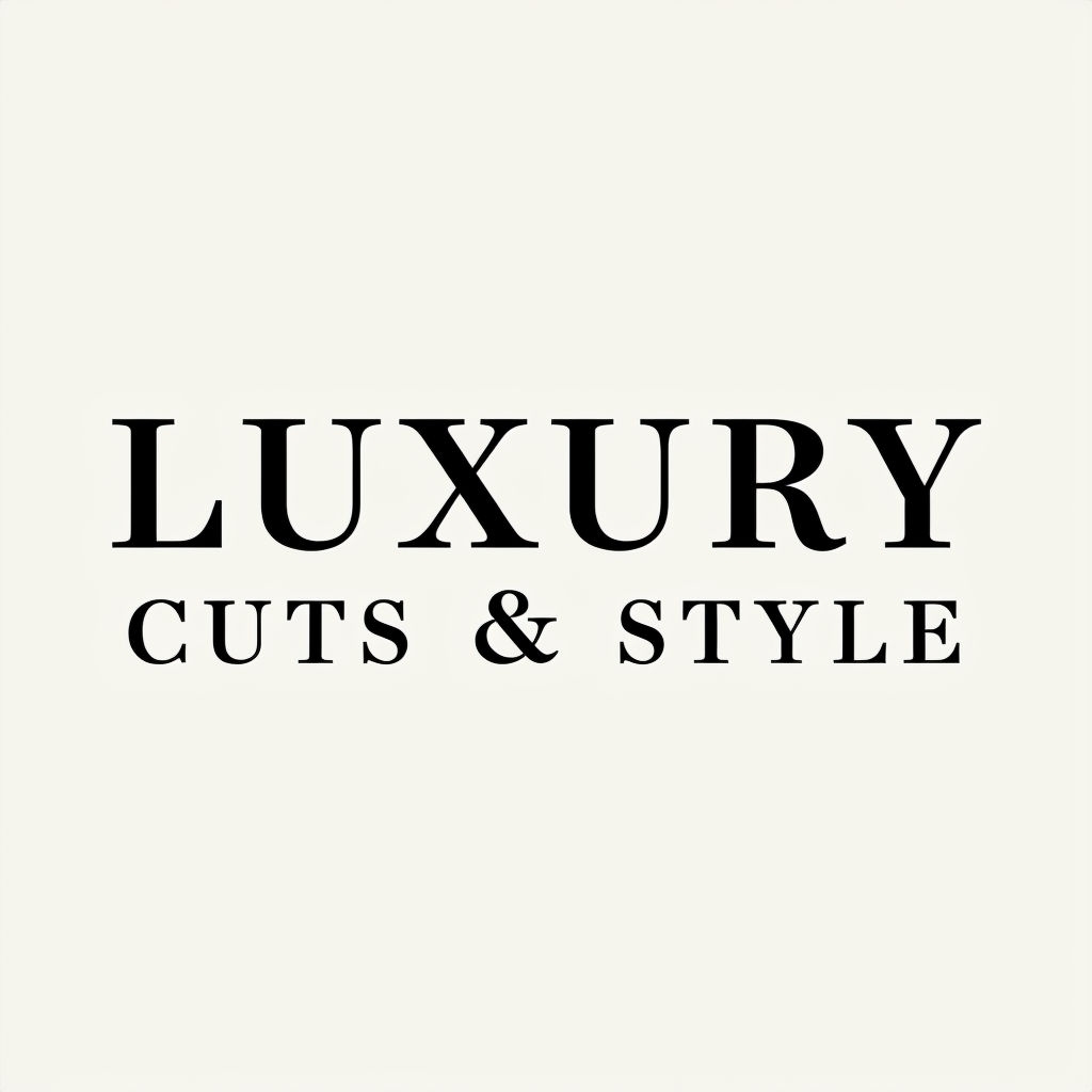 Elegant Minimalist Luxury Cuts and Style Logo