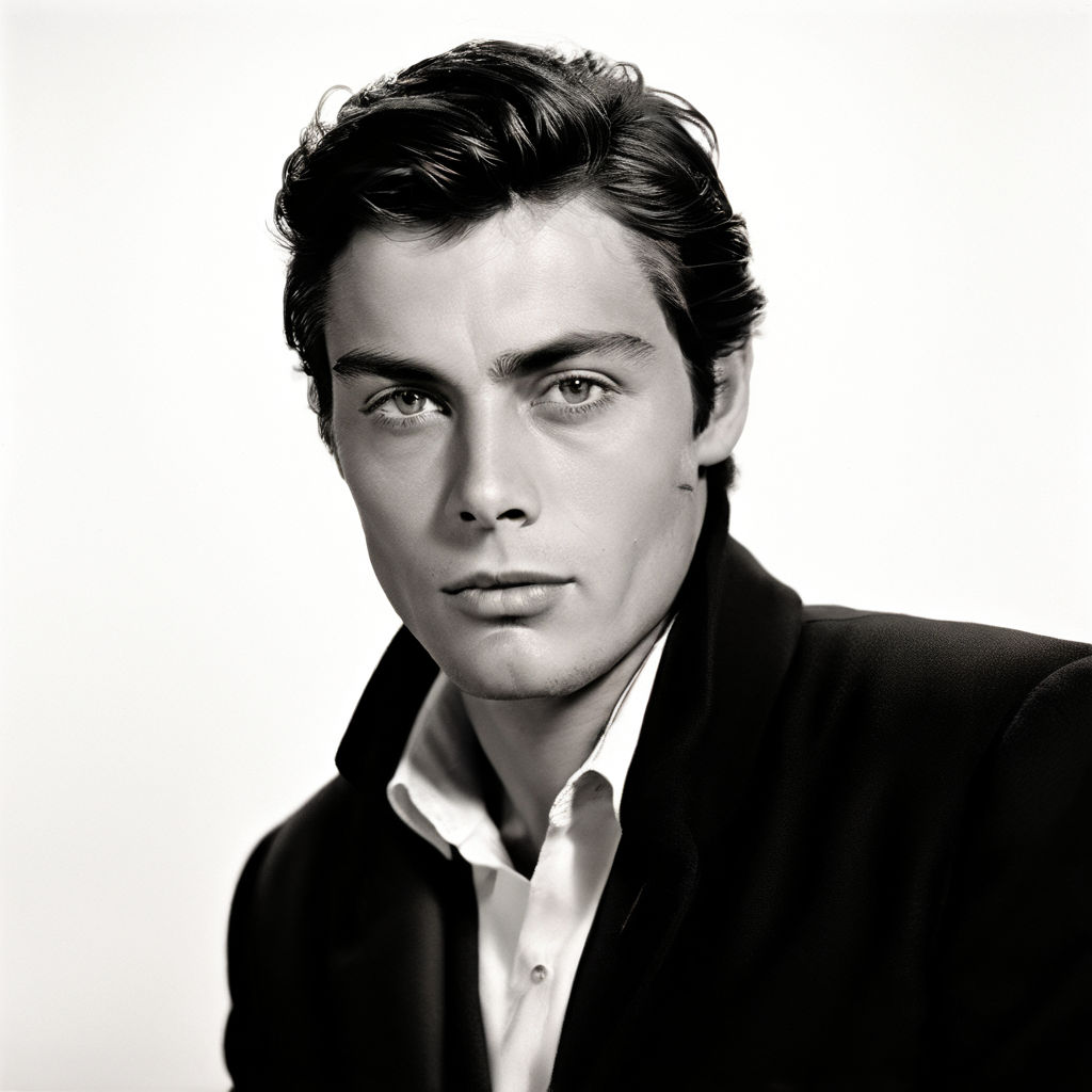 Alain delon young by Pengy - Playground