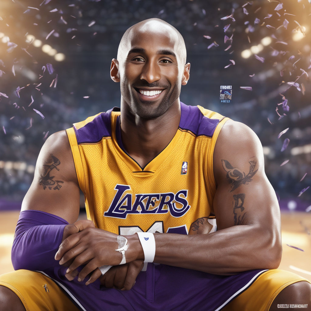 Basketball Player Kobe Bryant By Thomas - Playground