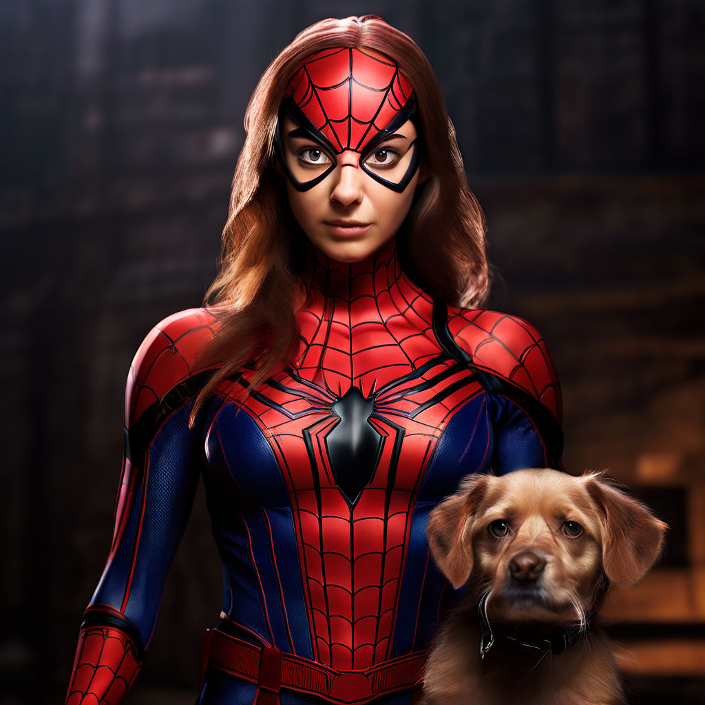 mary jane with spiderman