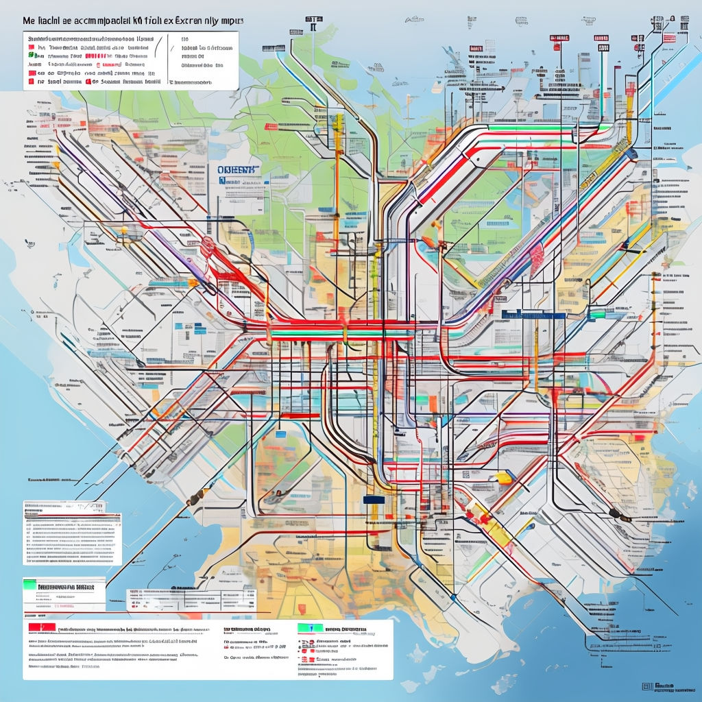 Make me an exstreamly complicated train/subway network map by Kailey ...