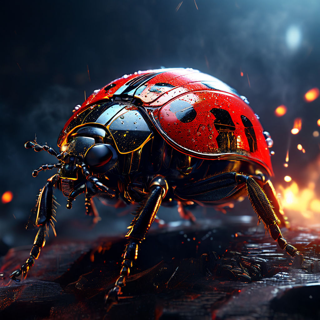 robot ladybug