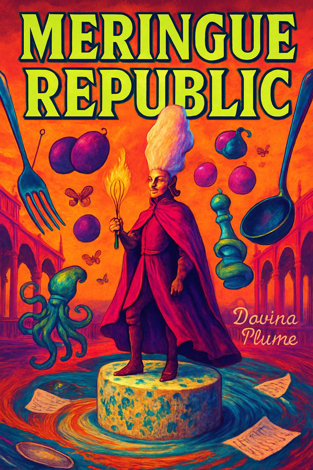 Vibrant Fantasy Meringue Republic EBook Cover Design