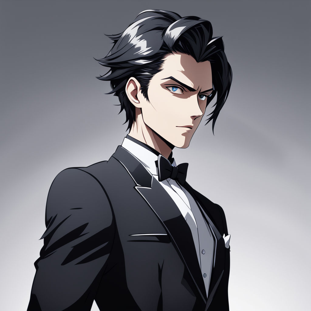 A refined anime style portrait of a slim by Emman Prado - Playground