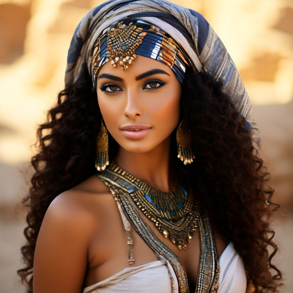 Beautiful Egyptian woman by cengiz şenocak - Playground