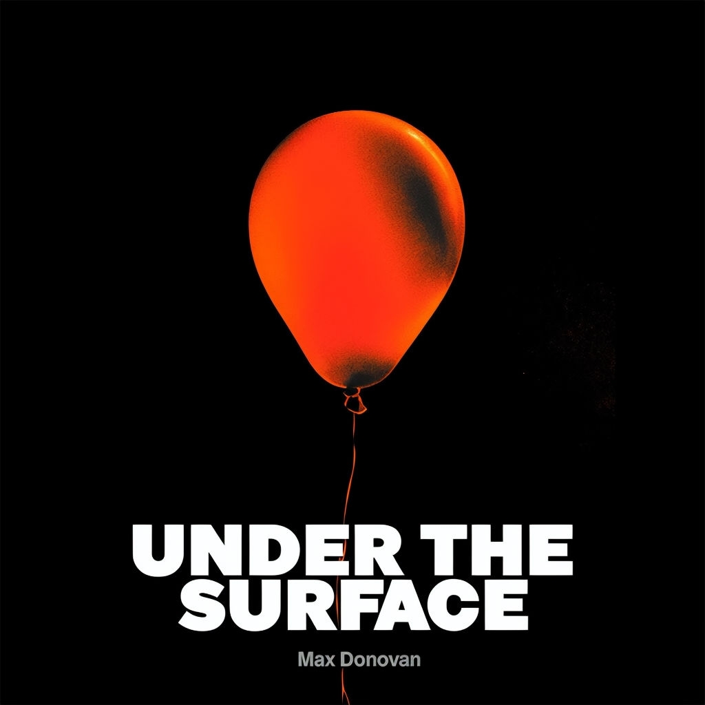 Vivid Orange Balloon Under the Surface Spotify Album Cover