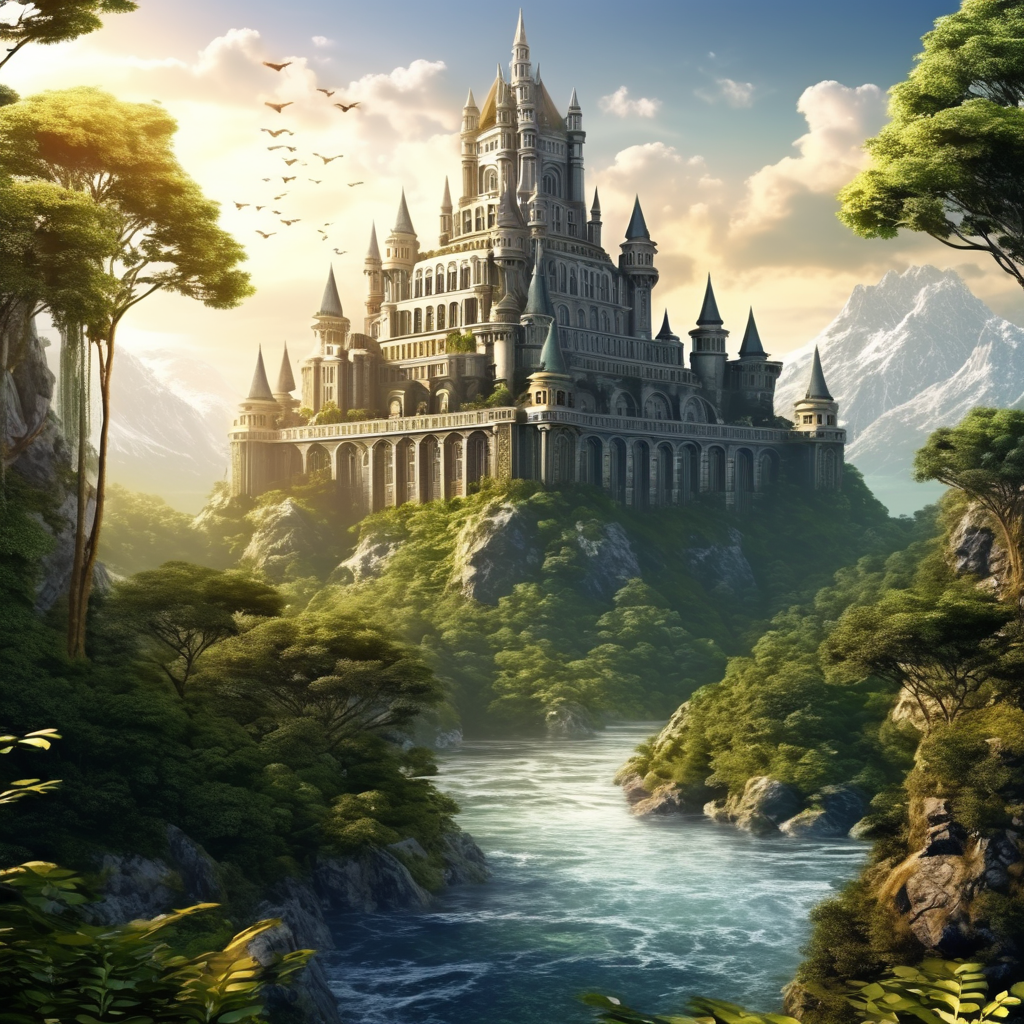 Medieval castle in the middle of the jungle by Joshua Jeanjaquet ...