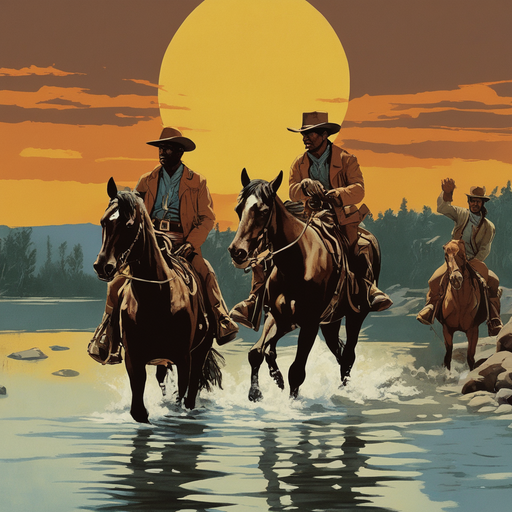 The River's End movie poster by Chazz Originalz Playground