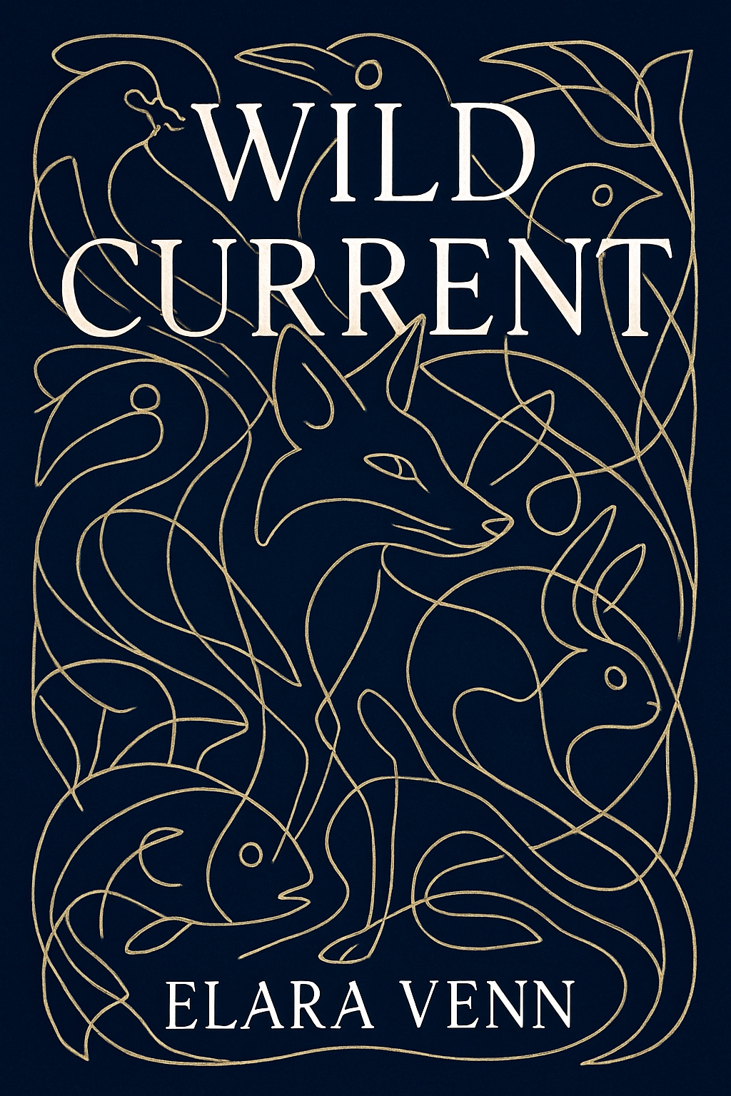 Elegant Wild Current Fox Design EBook Cover