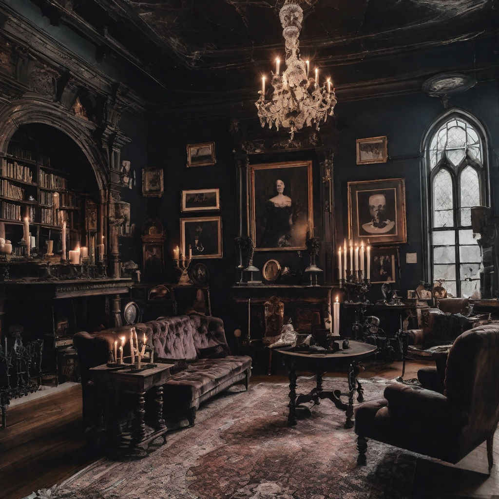 Gothic Interior by Crazy - Playground