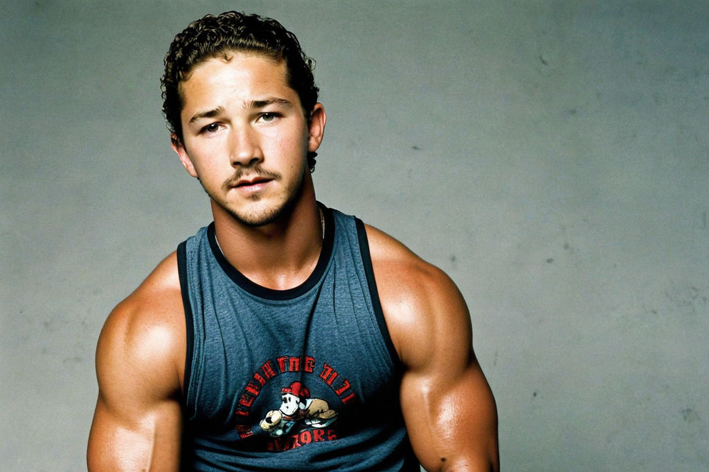 Shia LaBeouf in his teenage years by Sara Destin - Playground