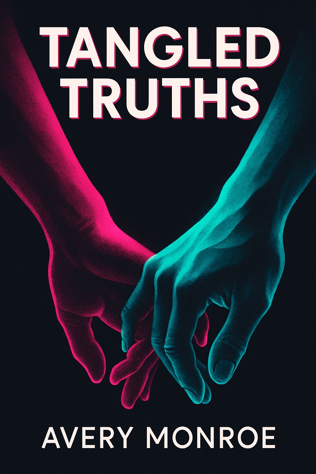 Striking Modern EBook Cover Design with Tangled Truths Theme