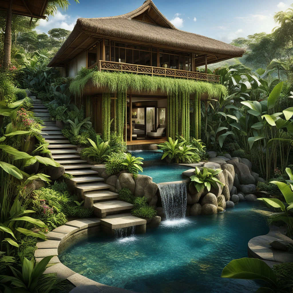 Balinese bamboo inspired home by Jason Pletcher Playground