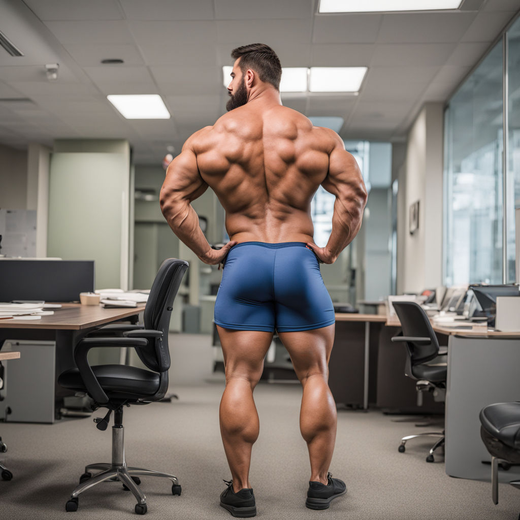 extremely muscular big butts