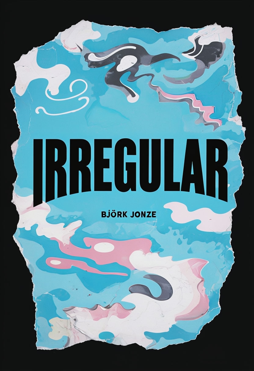 Dynamic Irregular Björk Jonze Artwork for EBook Cover