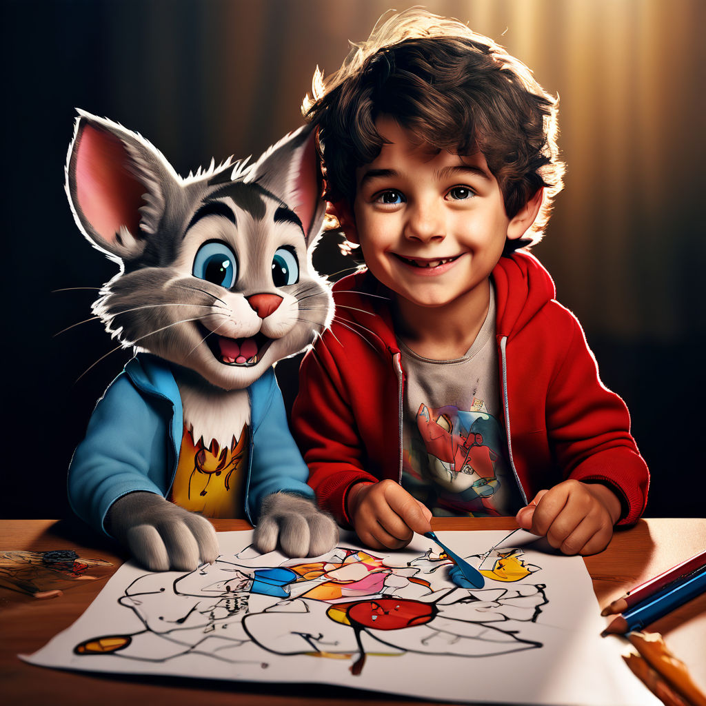 TOM AND JERRY REAL PICK KID COLOURING by HAJARATH ALI Playground
