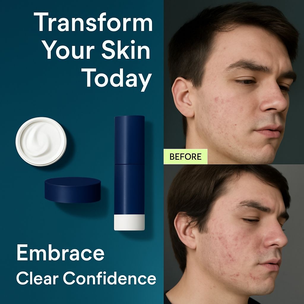 Men's Skincare Moisturizer Transform Your Skin Today Advertisement