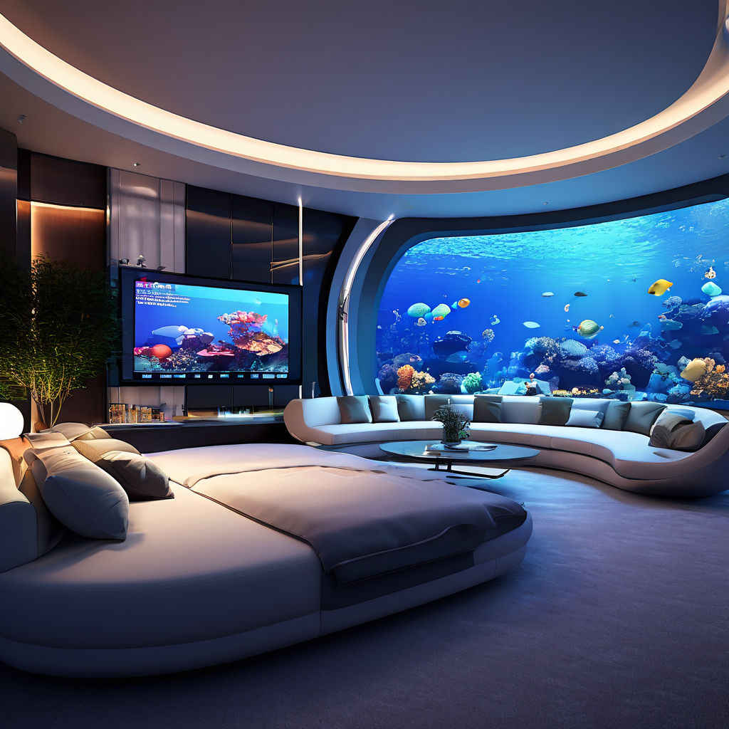 underwater living room. - Playground