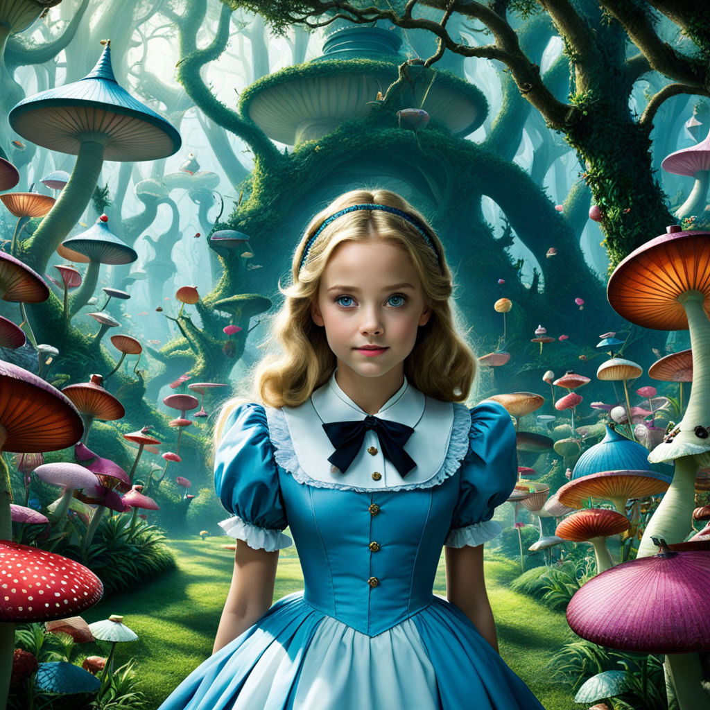 Alice in Wonderland enchanting by Luttiem - Playground